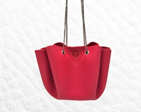 Atelier sac bourse rouge