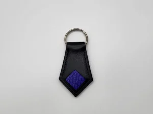 Porte-clés cravate en cuir | L’Élégance du Détail Artisanal Français